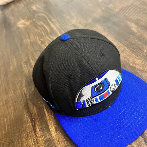 Star Wars R2-D2 New Era SnapBack Hat Cap Flat Youth Kids Boys - Picture 3 of 6
